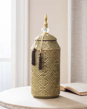 Arabesque Decorative Lidded Jar