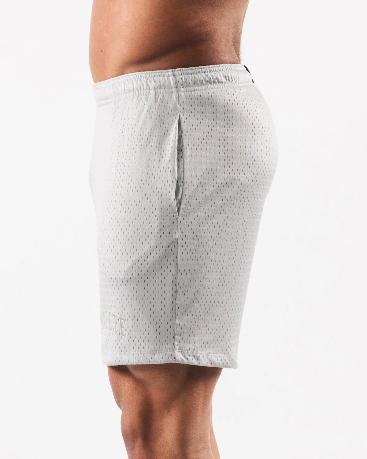 AA Mesh Short 6” - Oyster Grey