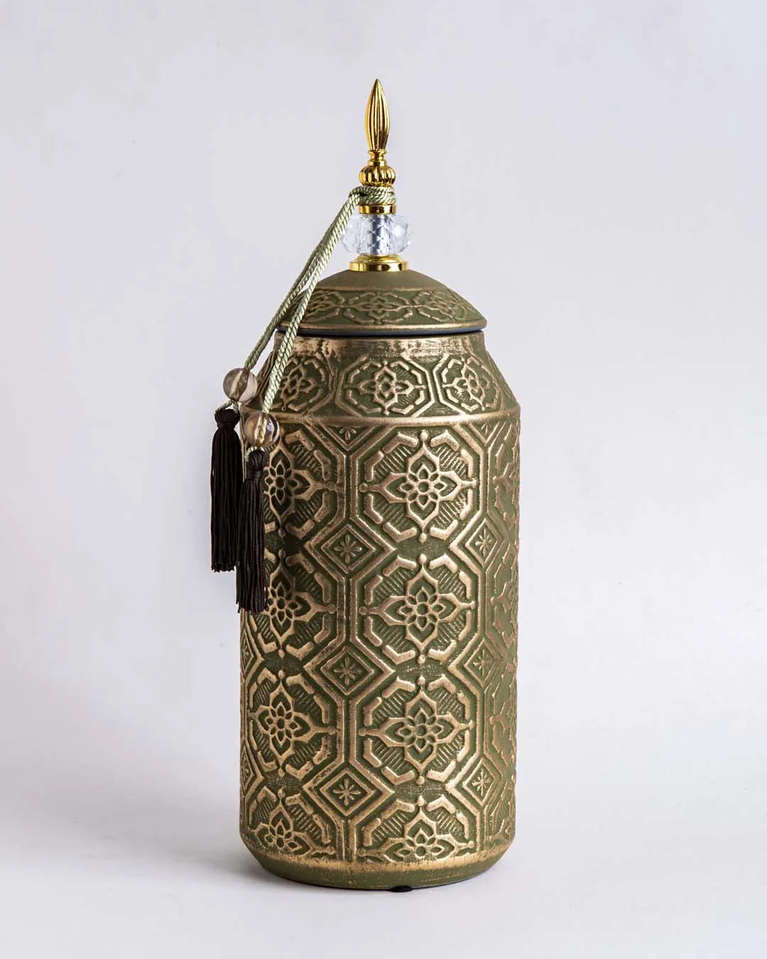 Arabesque Decorative Lidded Jar