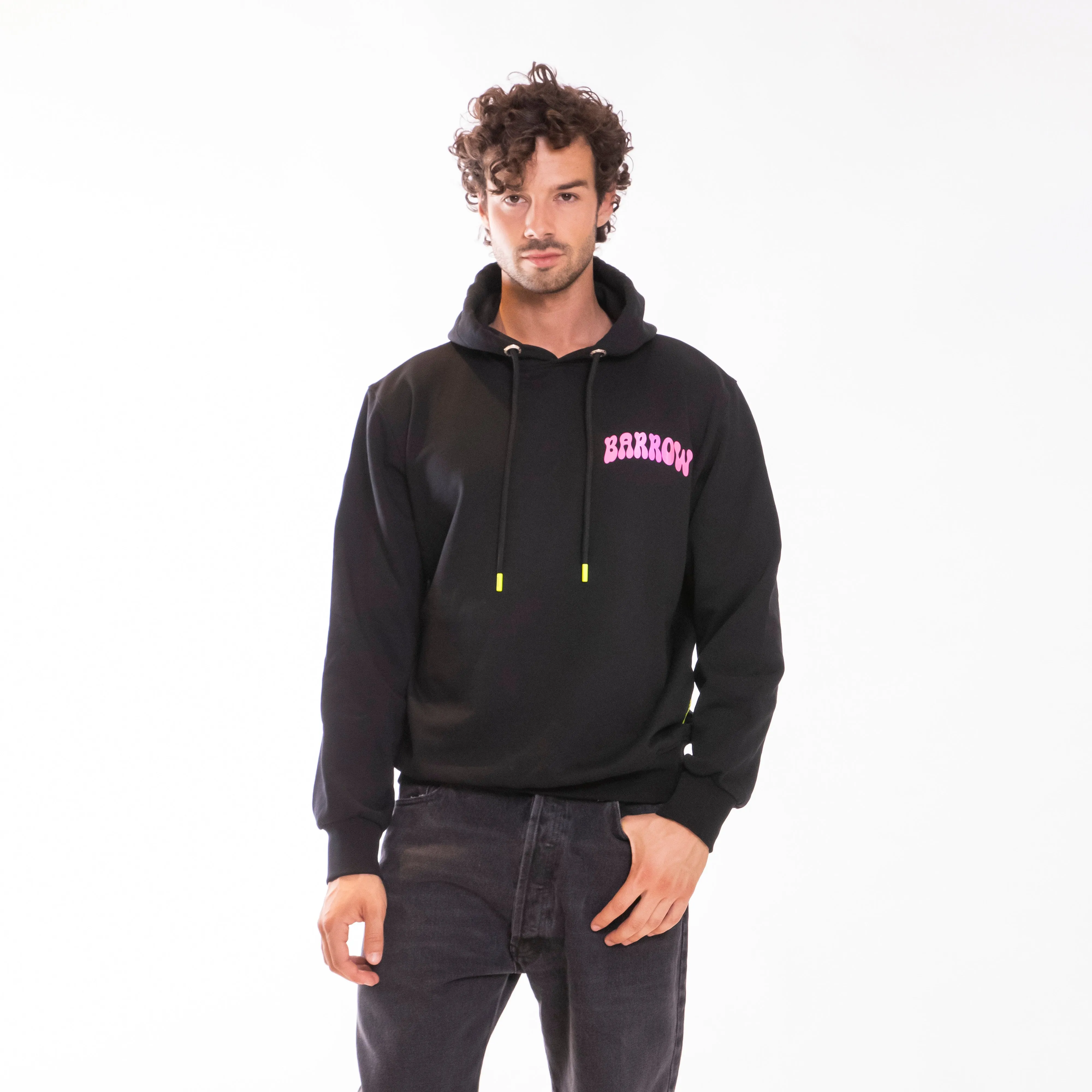 BARROW HOODIE OPEN WORLD BLACK