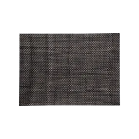 BASKETWEAVE RECTANGLE PLACEMAT, CARBON