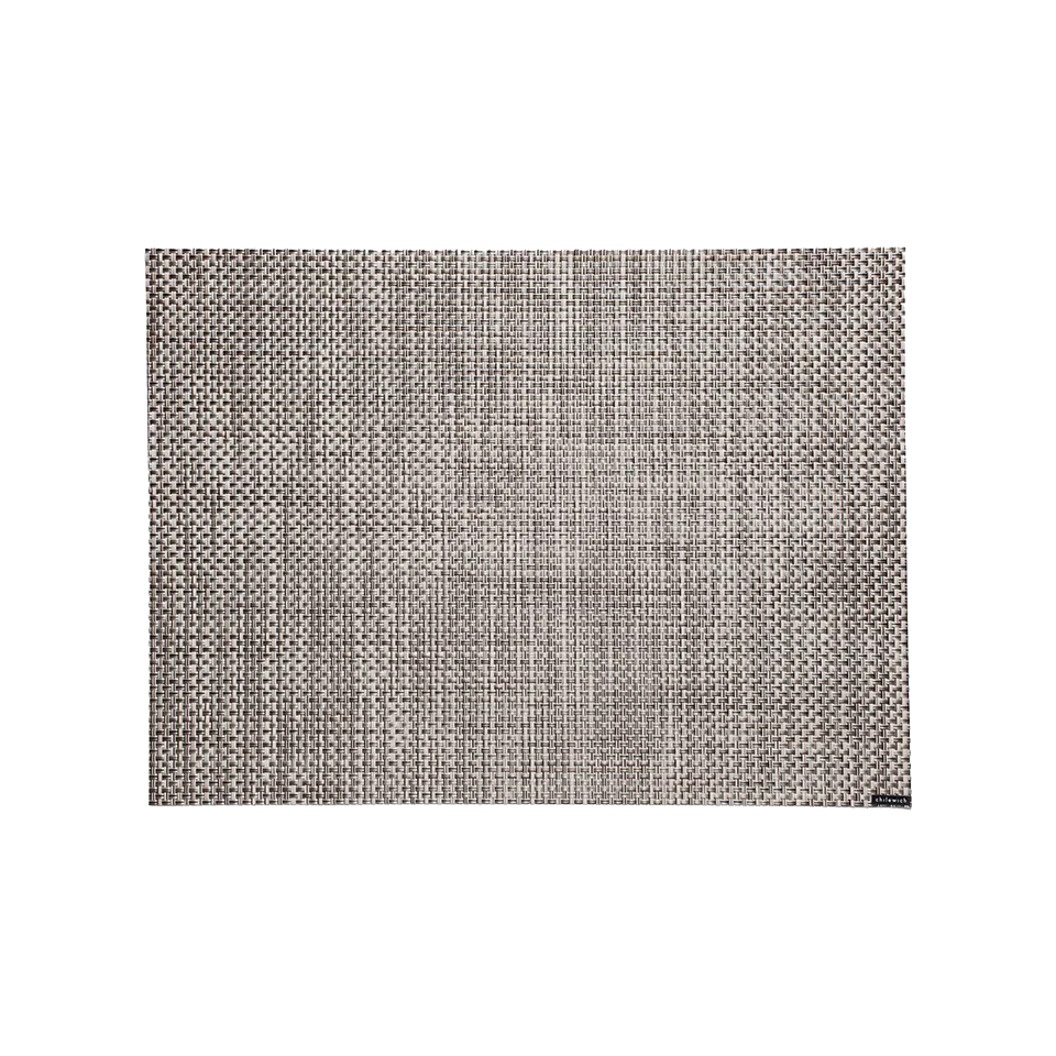 BASKETWEAVE RECTANGLE PLACEMAT, OYSTER