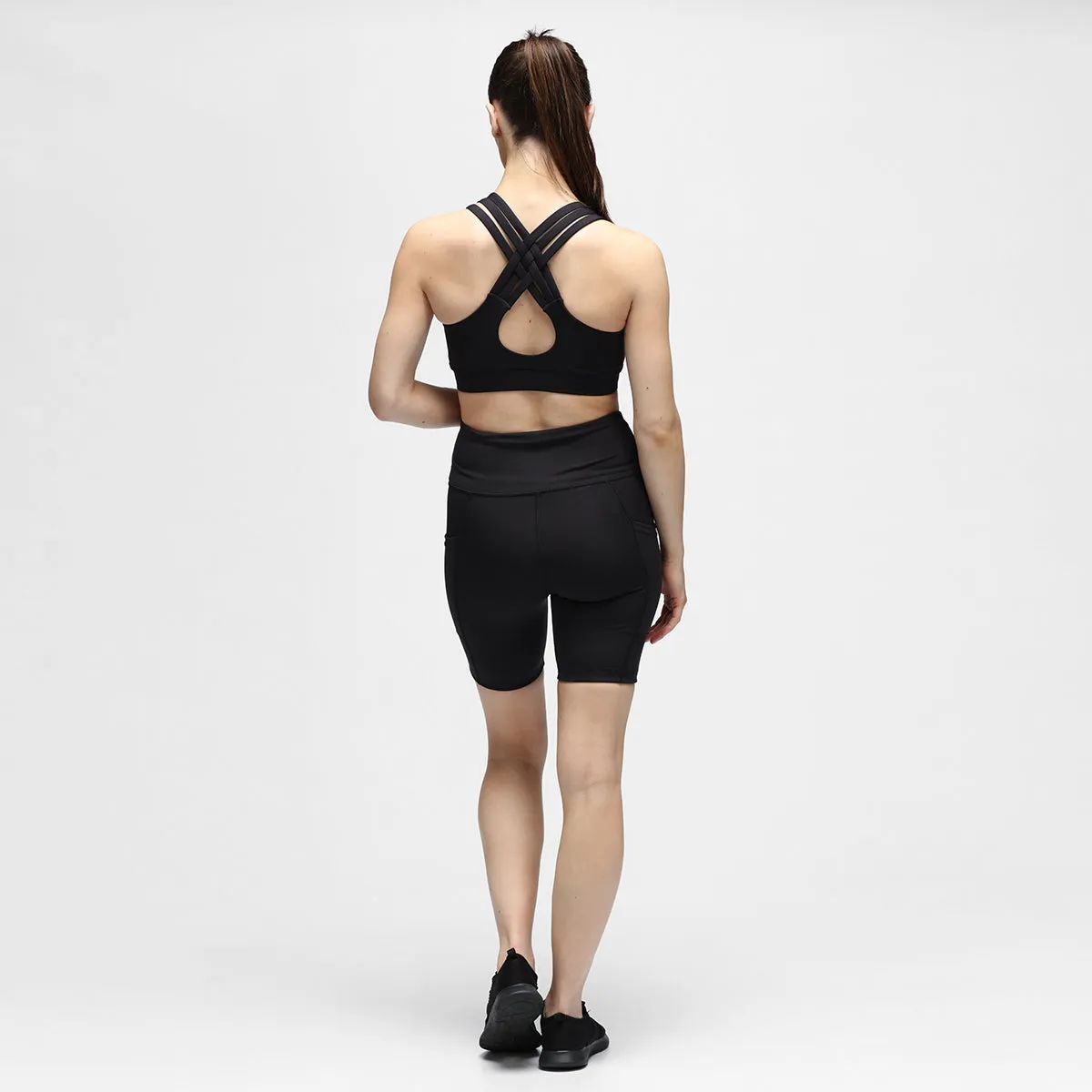 Black Diamond Luxe Running Shorts With Pockets