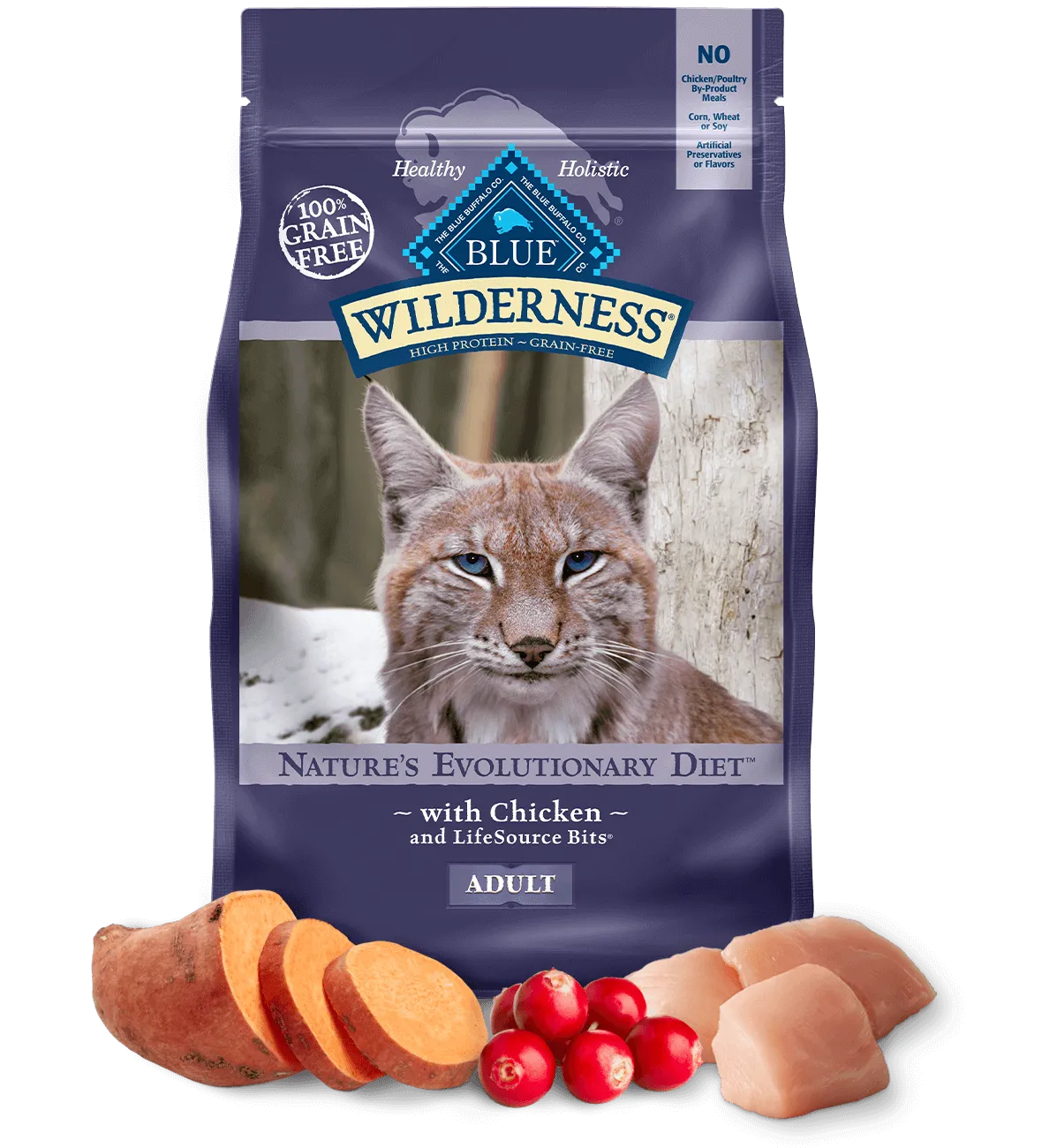 BLUE Wilderness Adult Cats Chicken Recipe