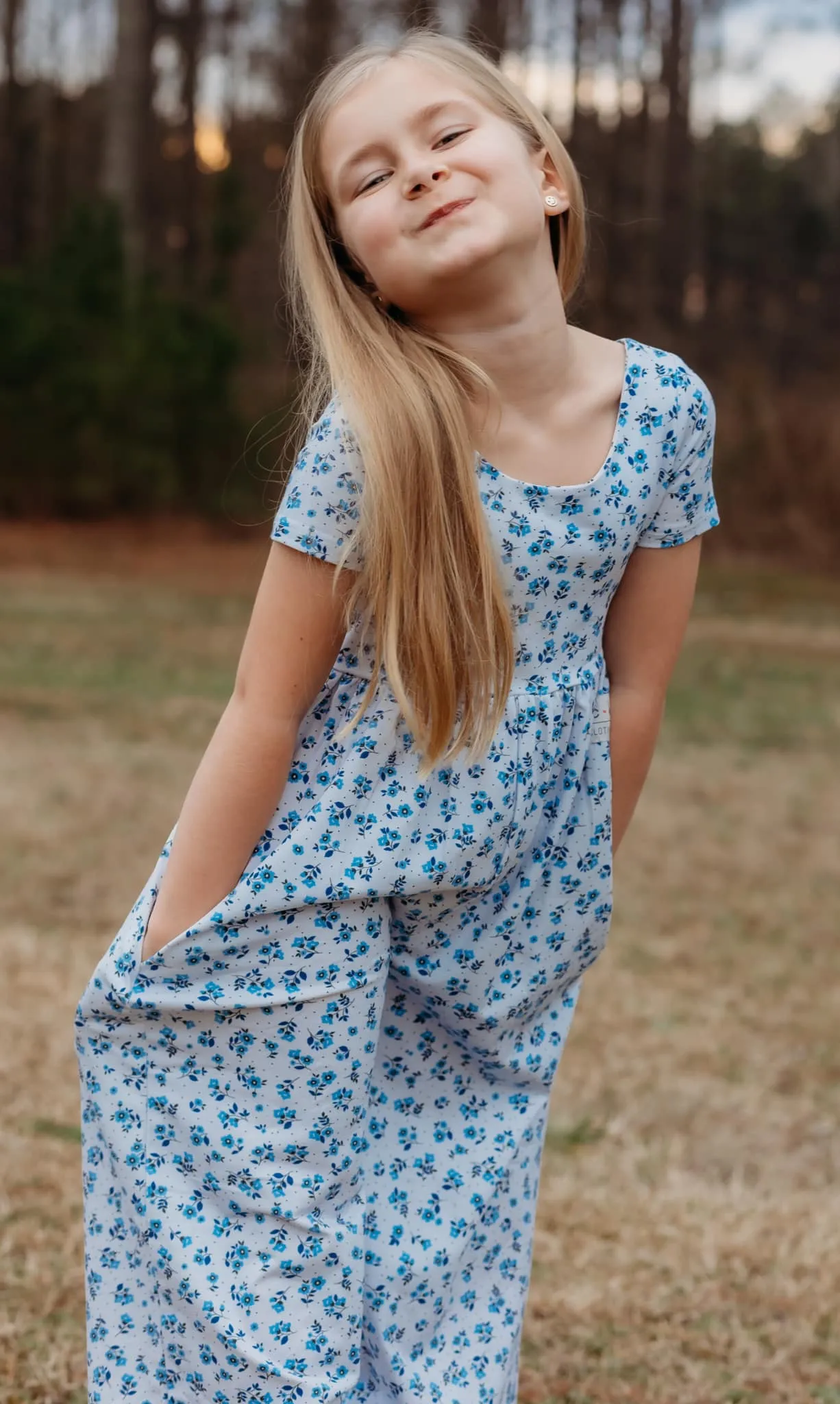 BLUEBONNET ROMPER