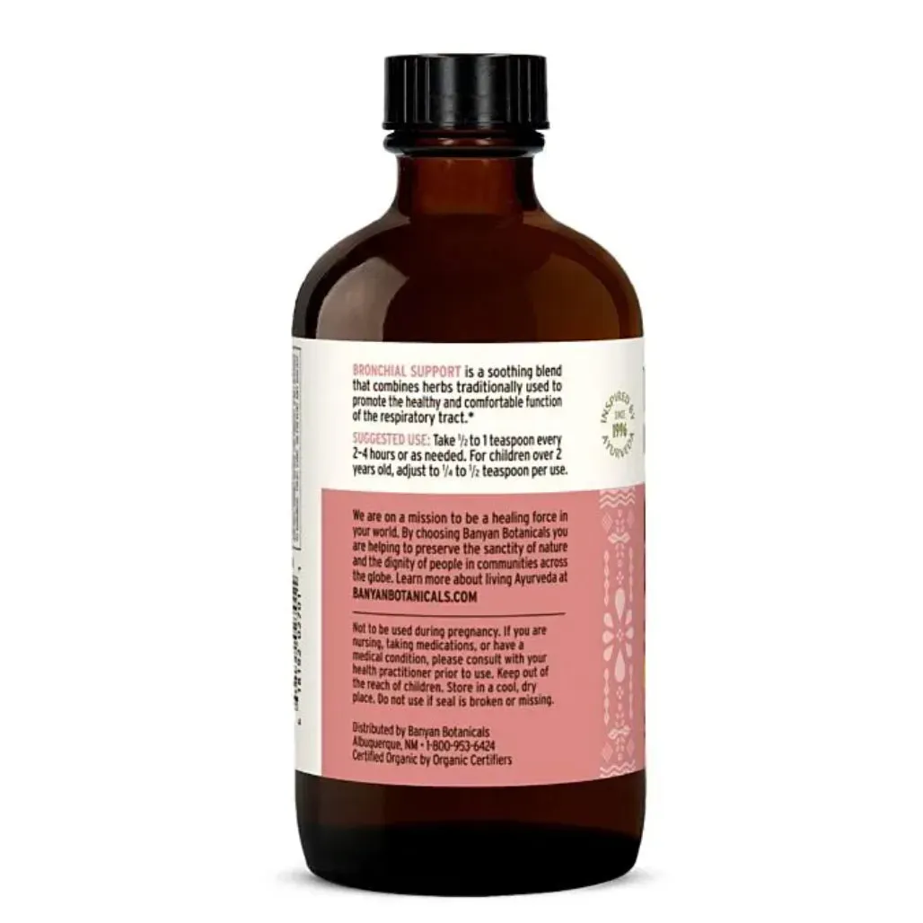 Bronchial Support Syrup, Organic