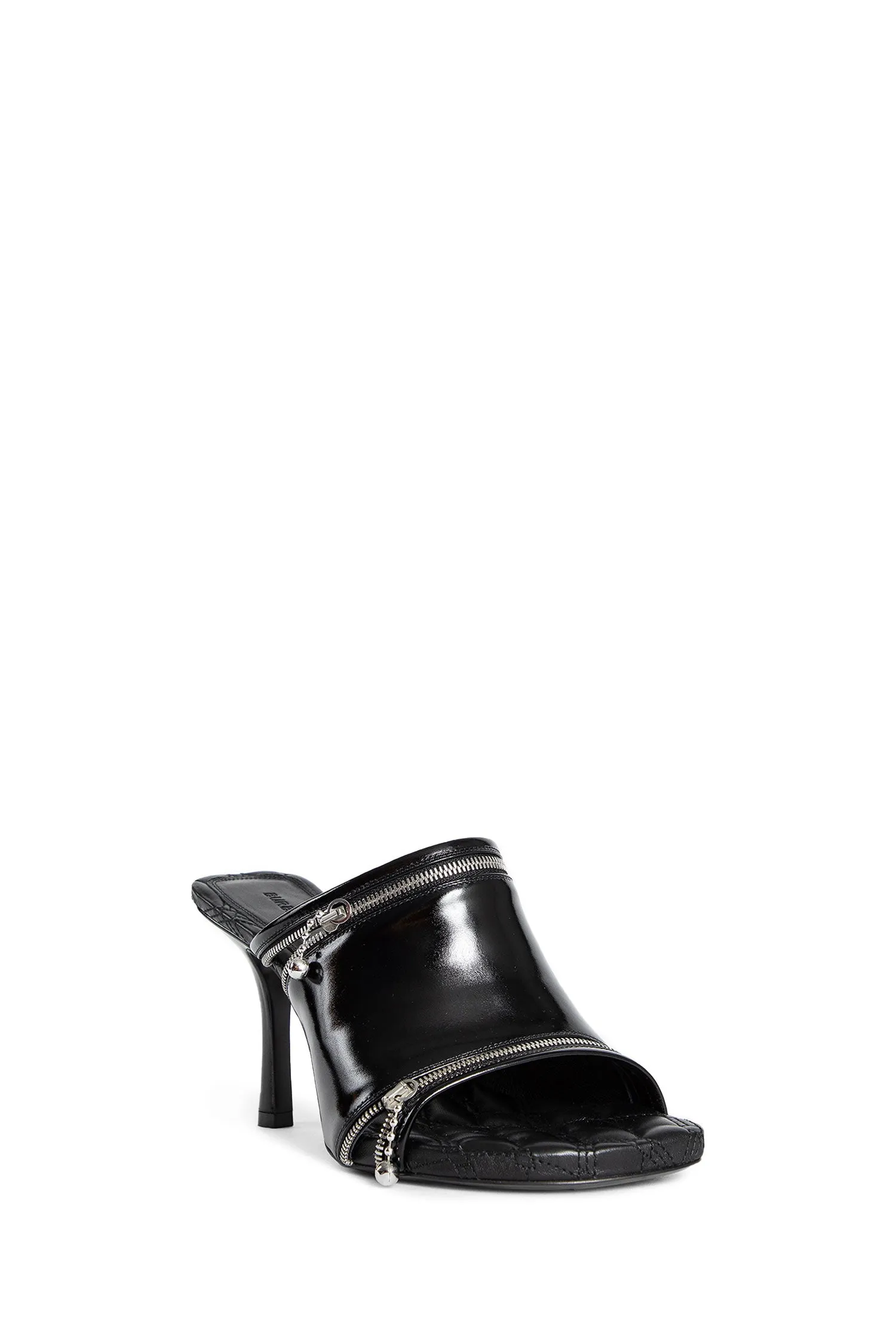 BURBERRY WOMAN BLACK MULES