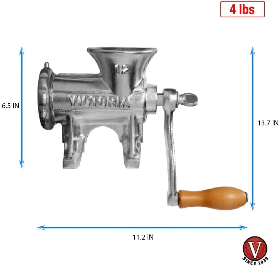 Cast Iron Meat Grinder by Victoria