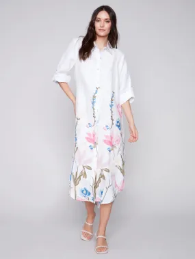 C.B 3106PP Linen Duster