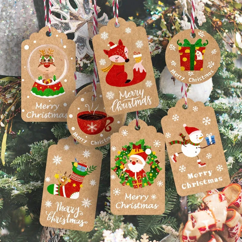 Christmas Kraft Hang Tags