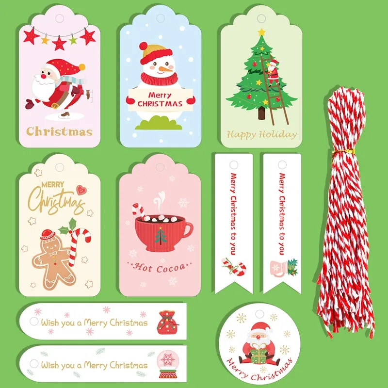 Christmas Kraft Hang Tags