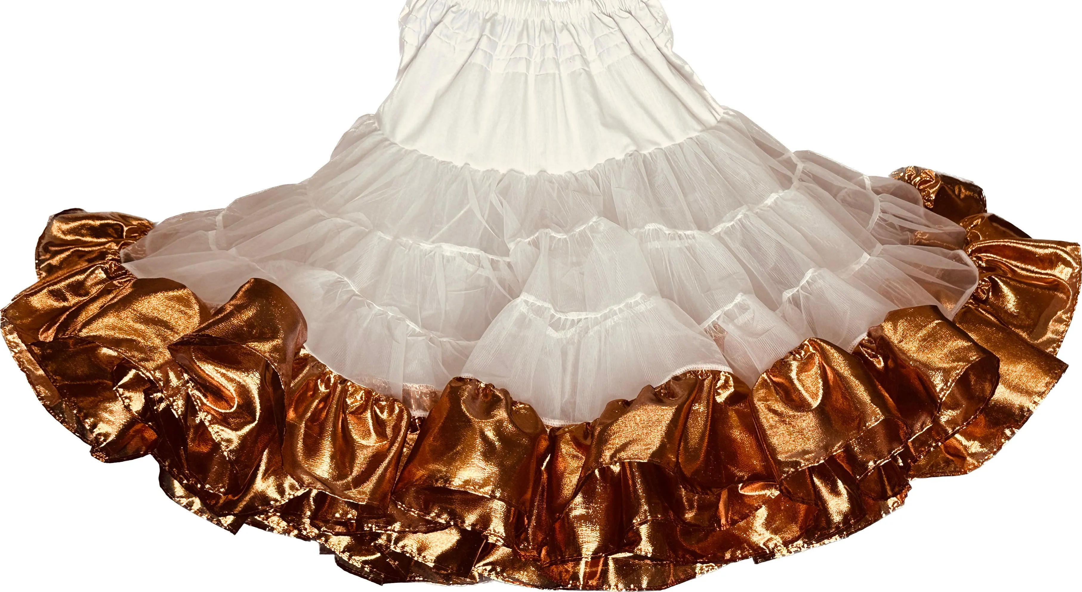 Combo Metallic Petticoat