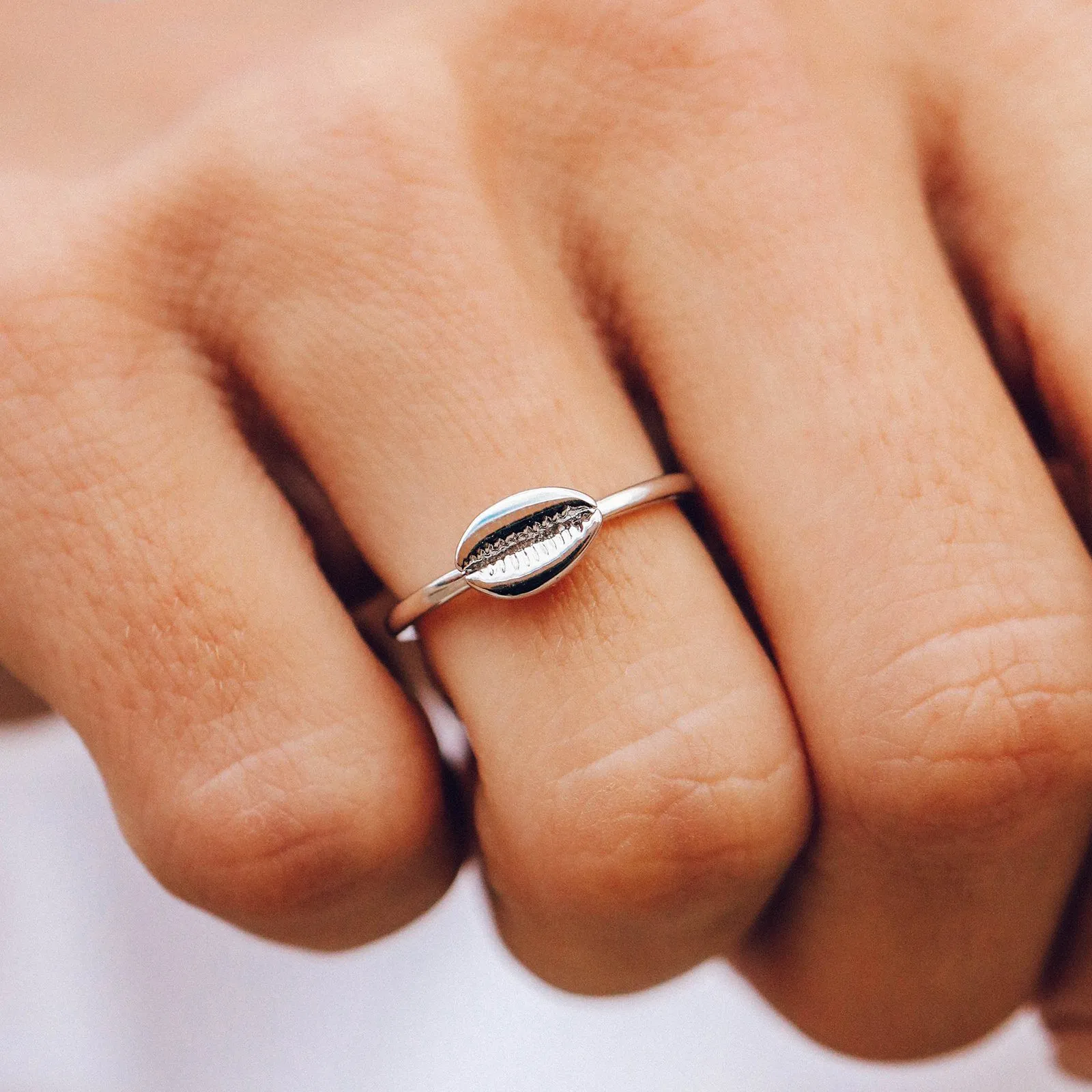 Cowrie Ring