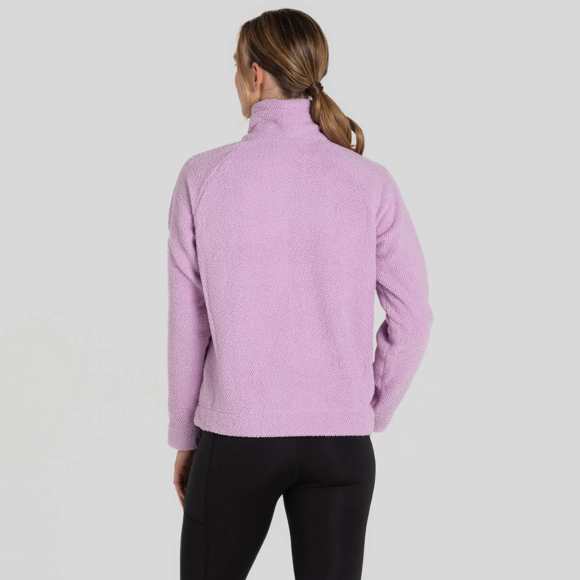 Craghoppers Women's Raya Half Zip Fleece Top (Orchid)