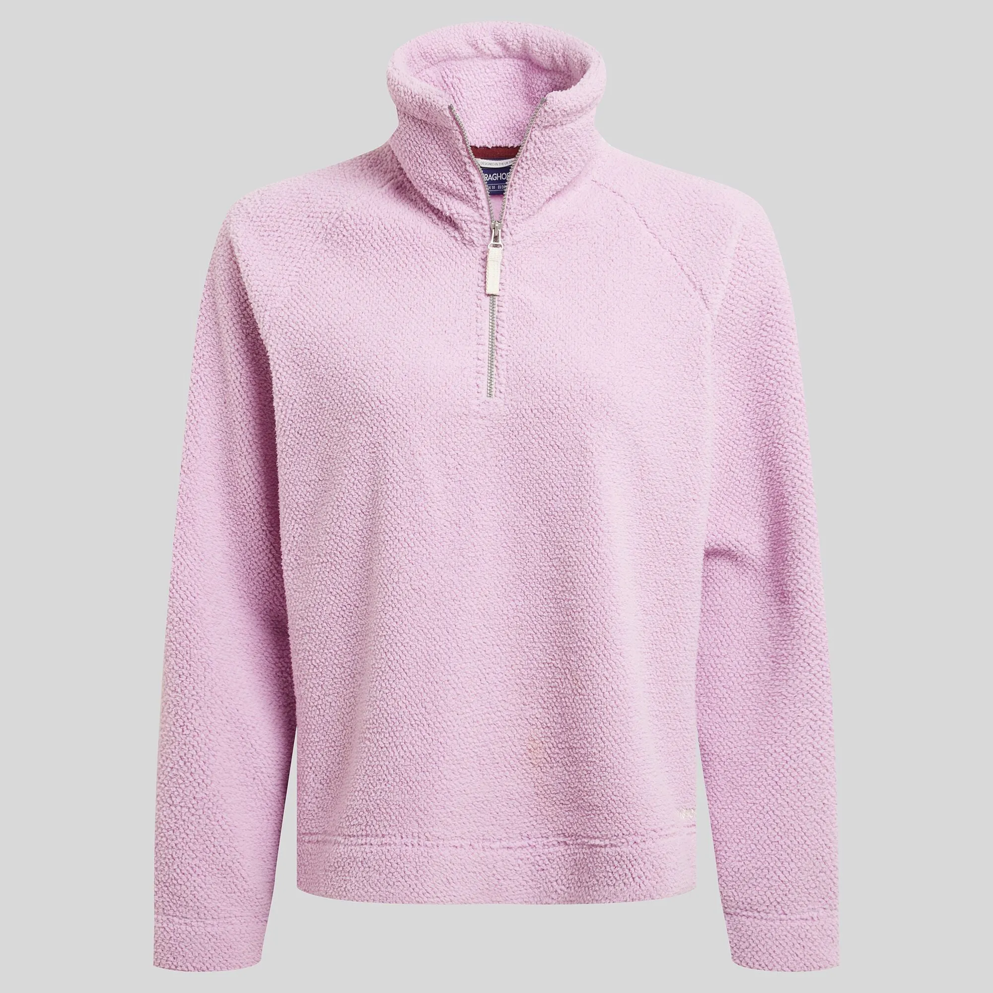 Craghoppers Women's Raya Half Zip Fleece Top (Orchid)