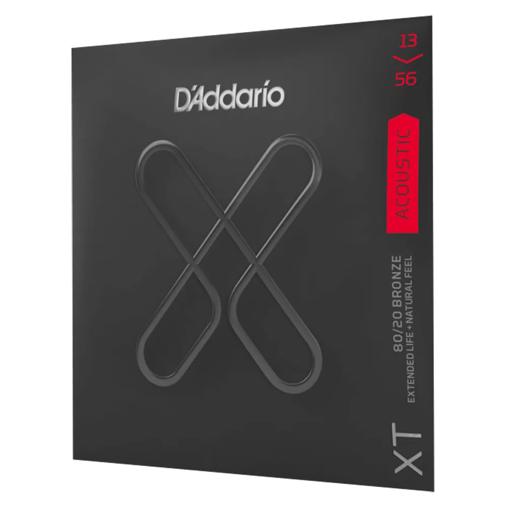 D'Addario XT Acoustic 80/20 Bronze, Medium, 13-56, XTABR1356