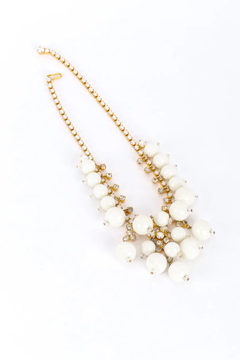 Disco Ball Cluster Necklace