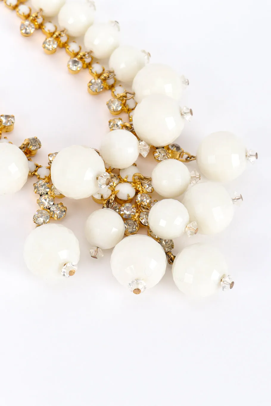 Disco Ball Cluster Necklace