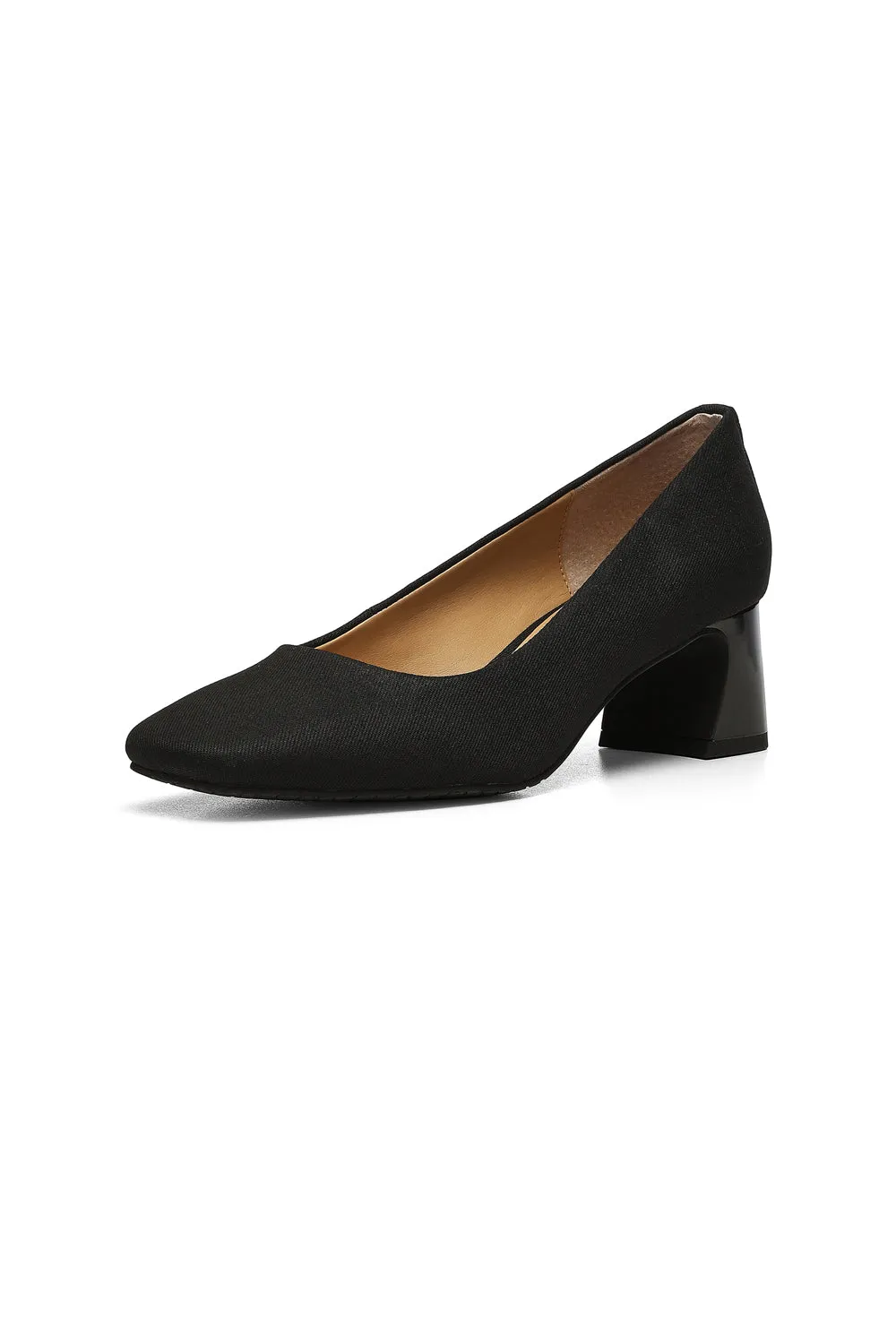 Fay Stretch Pumps - Black