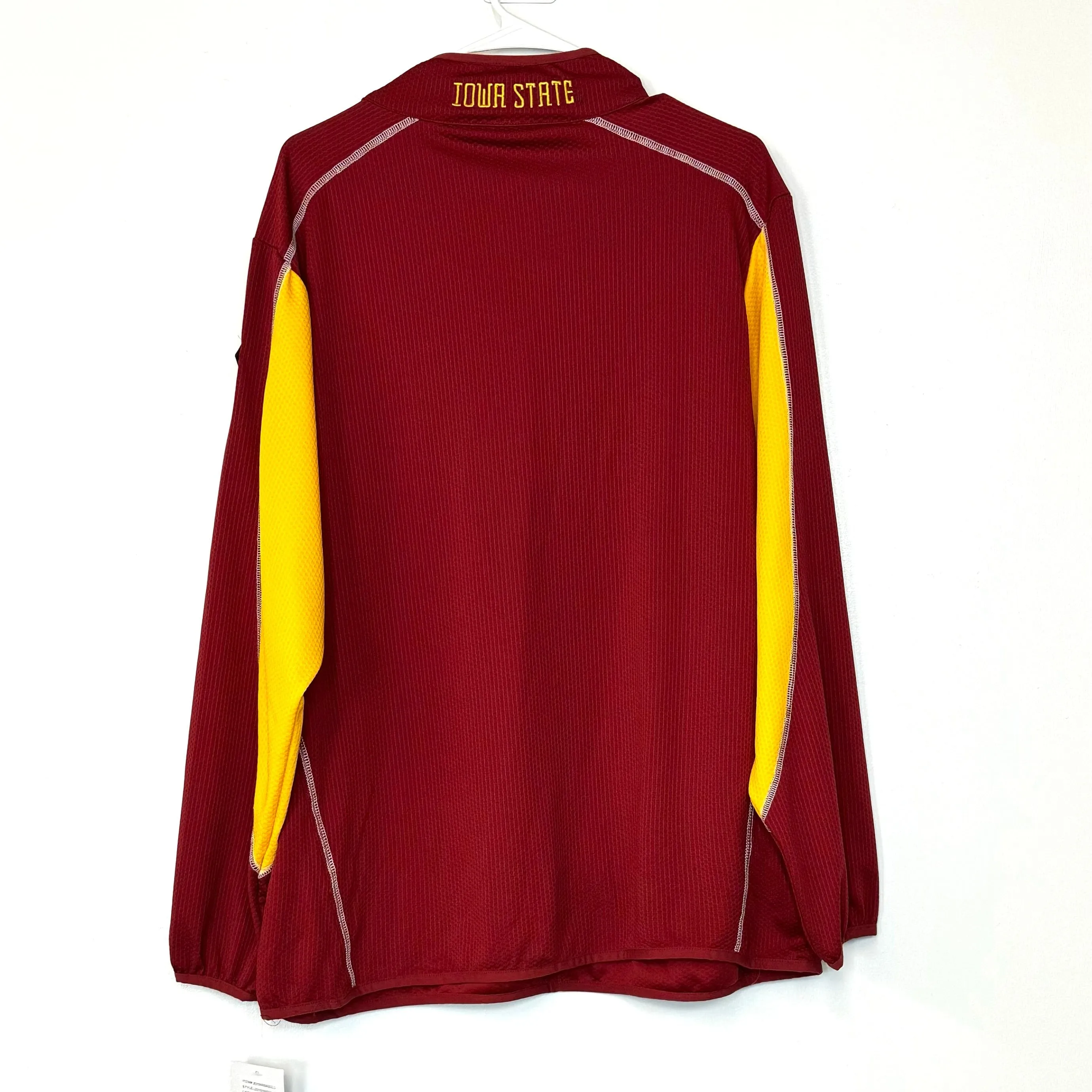 Franchise Club | Iowa State Cyclones Flex Thermatec Quarter-Zip Jacket | Color: Cardinal Red | Size: L | NWT