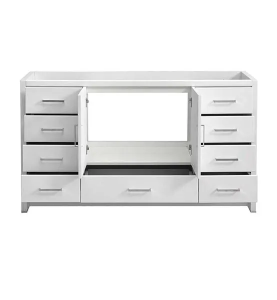 Fresca Imperia 60 Glossy White Free Standing Single Sink Modern Bathroom Cabinet | FCB9460WH-S