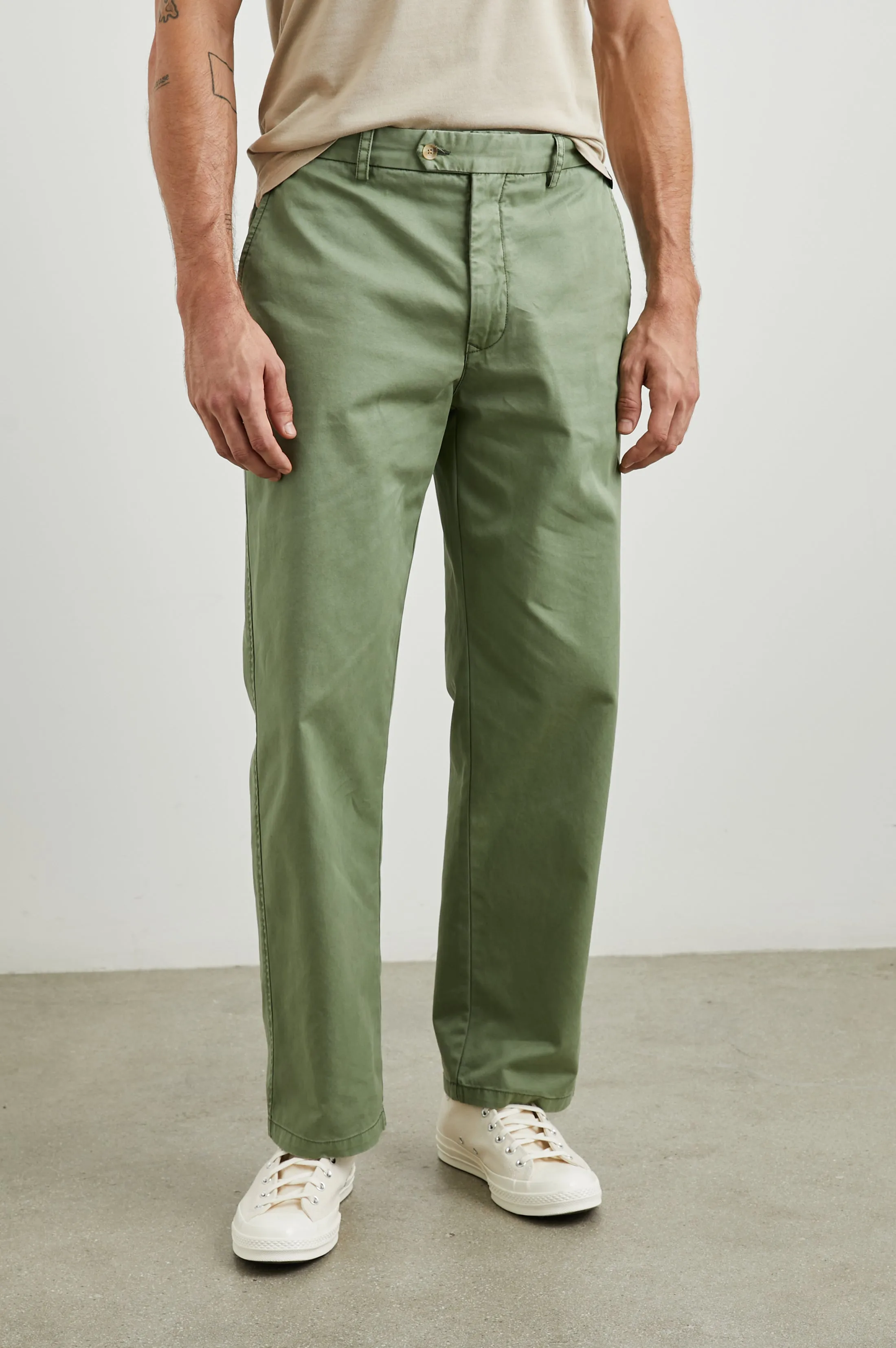 GARRETT PANT - SPRING OLIVE