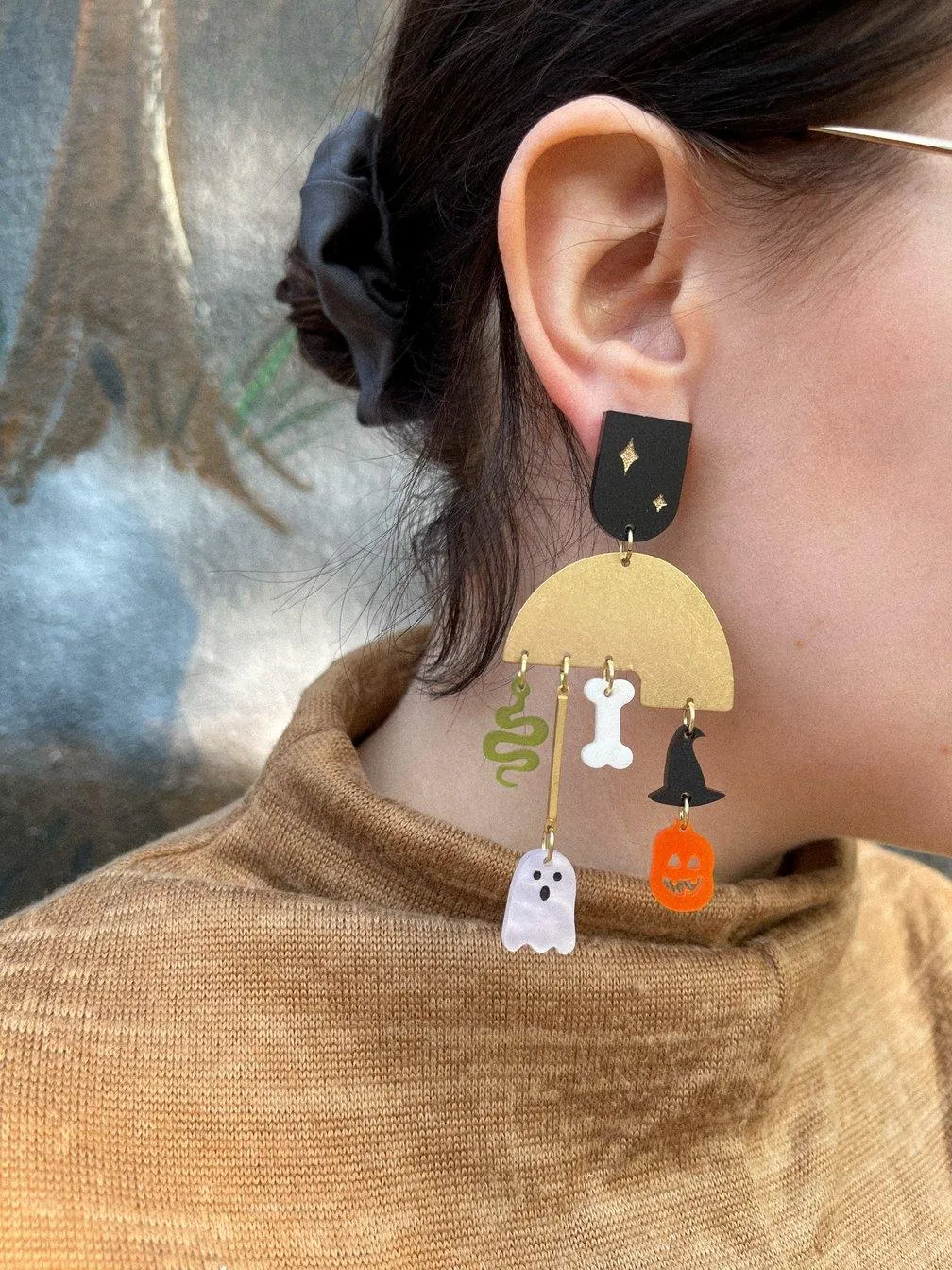 Halloqueen FRIDA Earrings