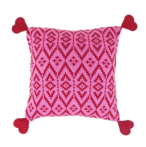 Heart Tassel 10 Pillow