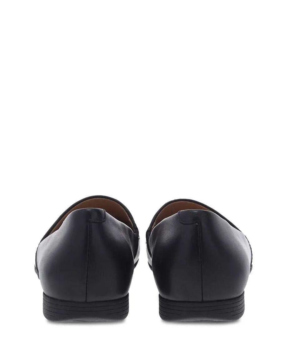 Larisa Modern Smoking Loafer in Black