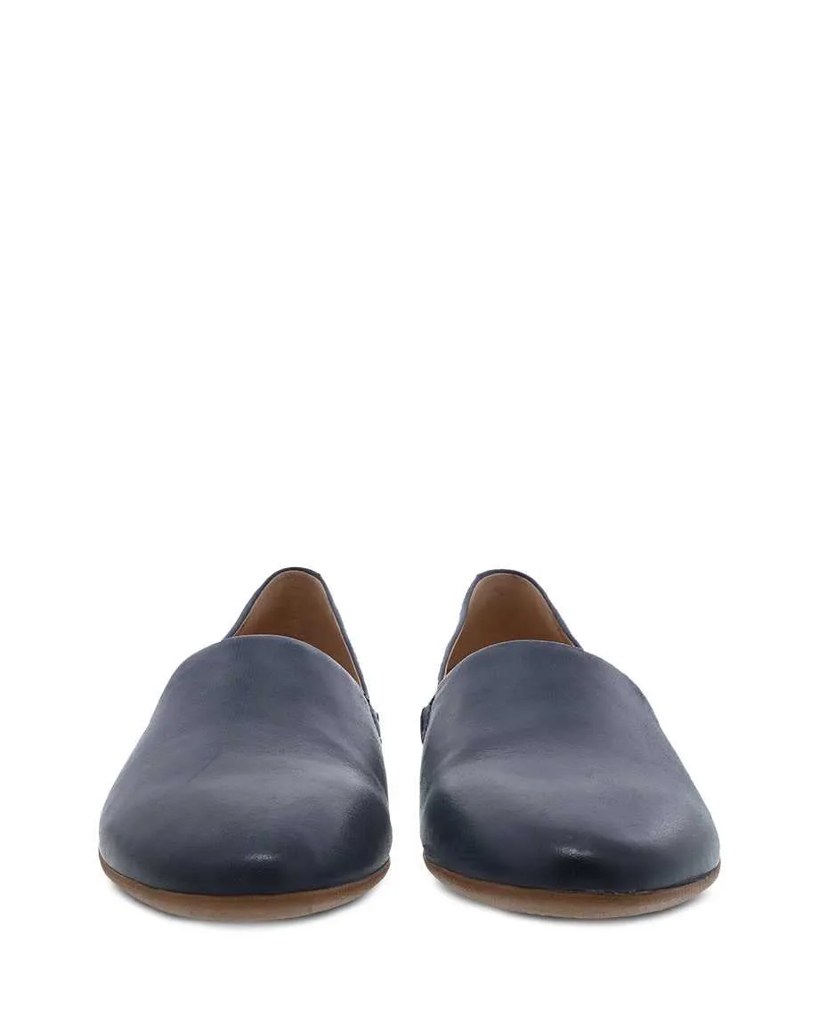 Larisa Modern Smoking Loafer in Navy