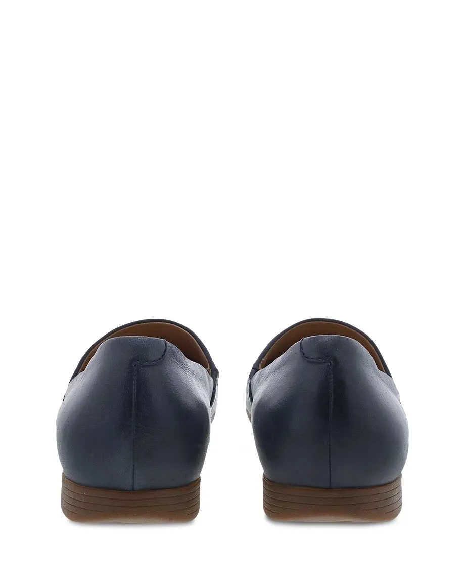 Larisa Modern Smoking Loafer in Navy