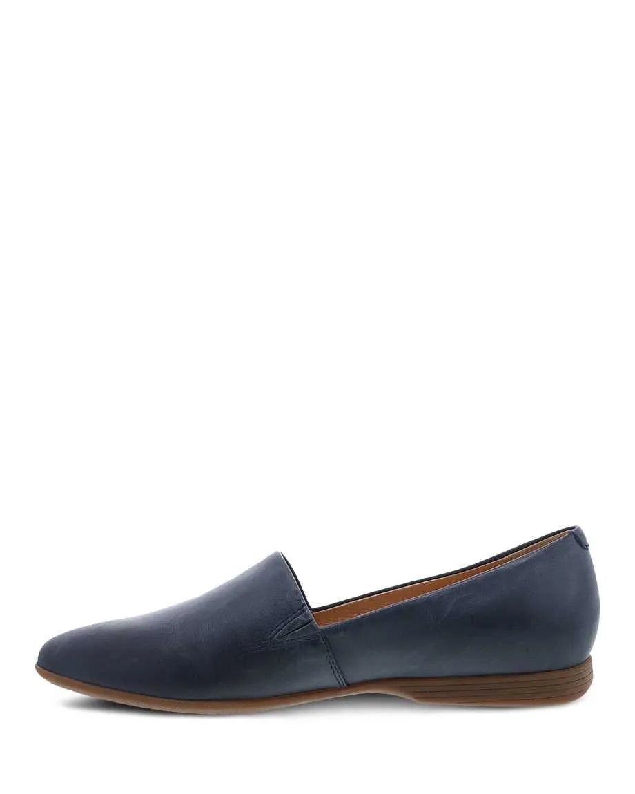 Larisa Modern Smoking Loafer in Navy