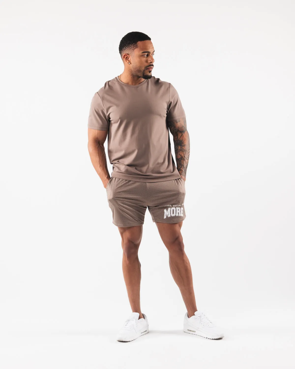 LDB More Mesh Short 6” - Mocha