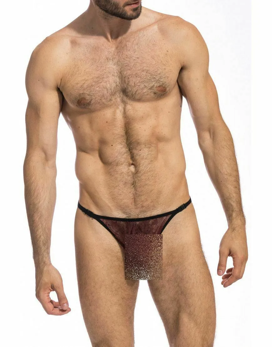 L'Homme Invisible String ENZO Striptease Transparent Thong Cherry MY83 7