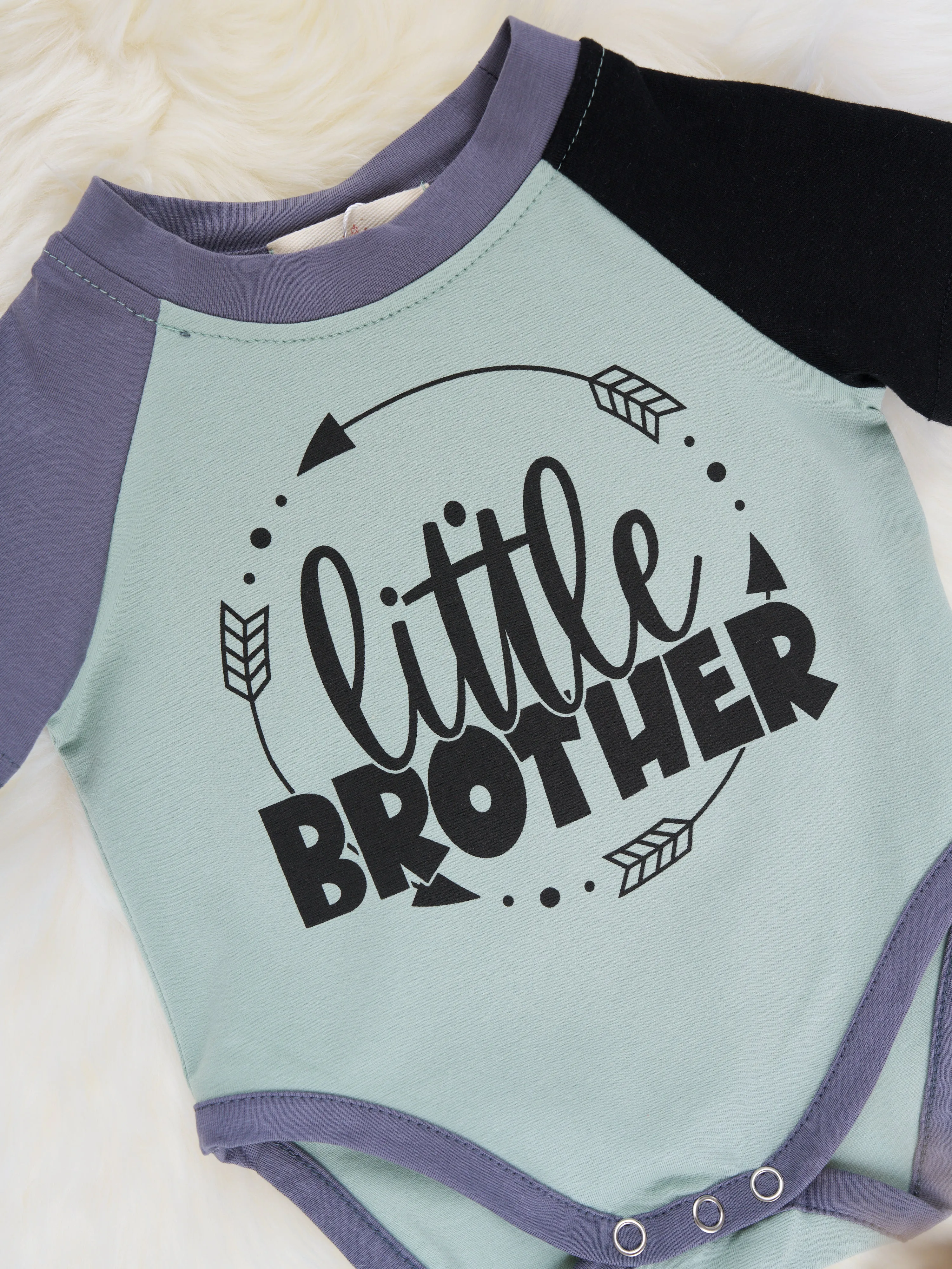 Little Brother Raglan Romper