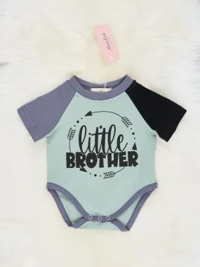 Little Brother Raglan Romper