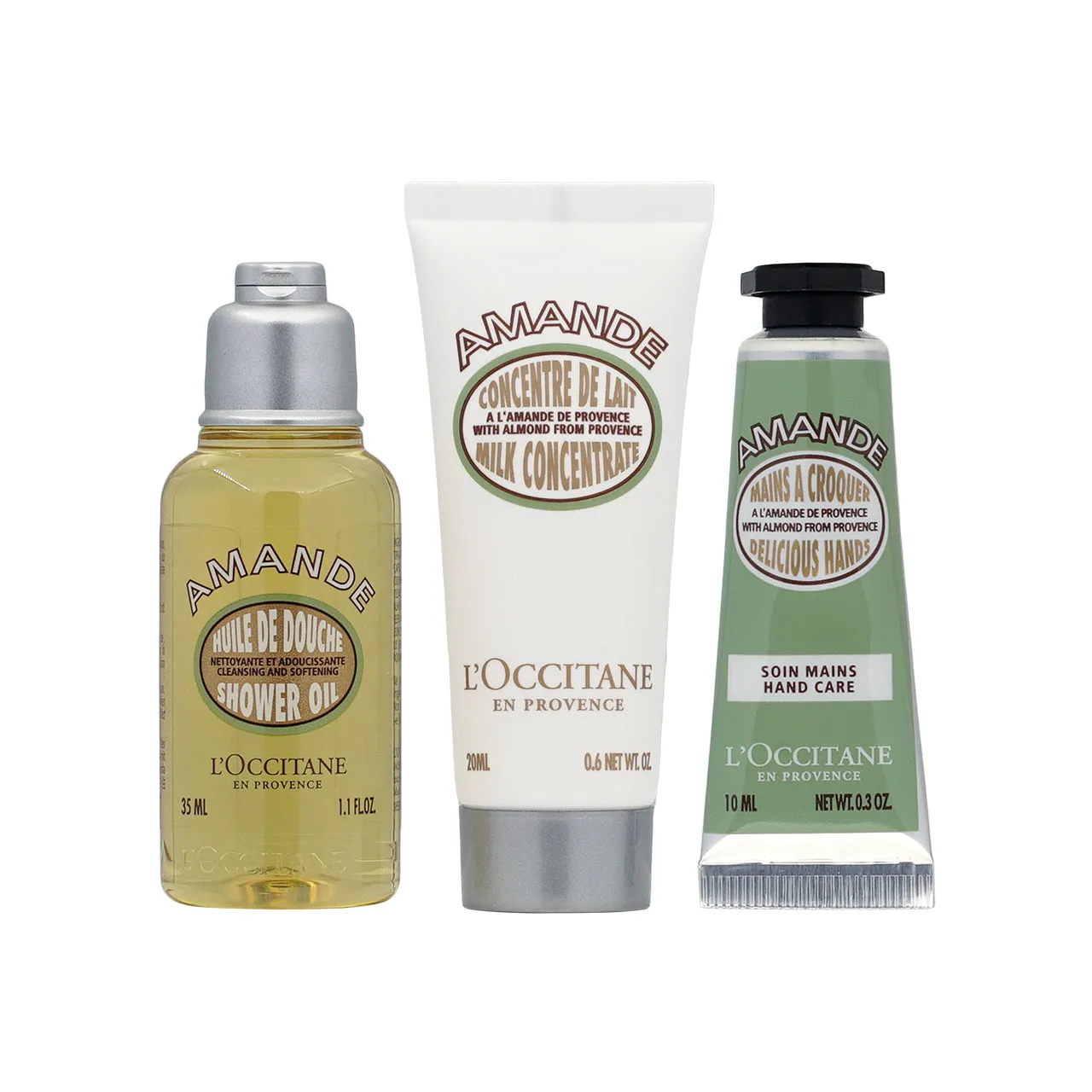 L'occitane Almond Body Care Set 3pcs