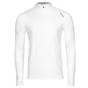 Men's Micro-Elite Chamois Zone Zip-T - White/White