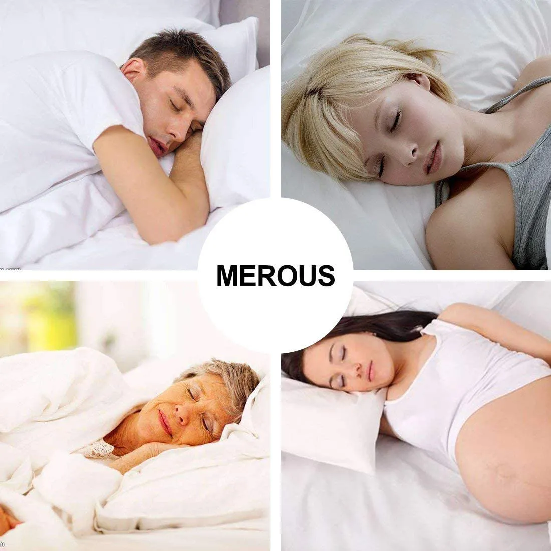 MEROUS Queen Size Mattress Pad Pillow Top Quilted Mattress Cover Mattress Protector Cotton 8-21 Deep Pocket Cooling Mattress Topper