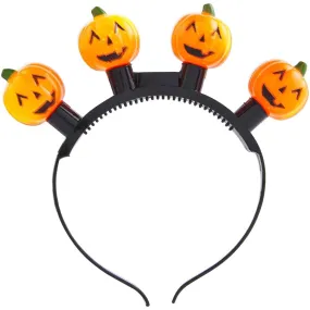 Mud Pie Pumpkin Light Up Headband