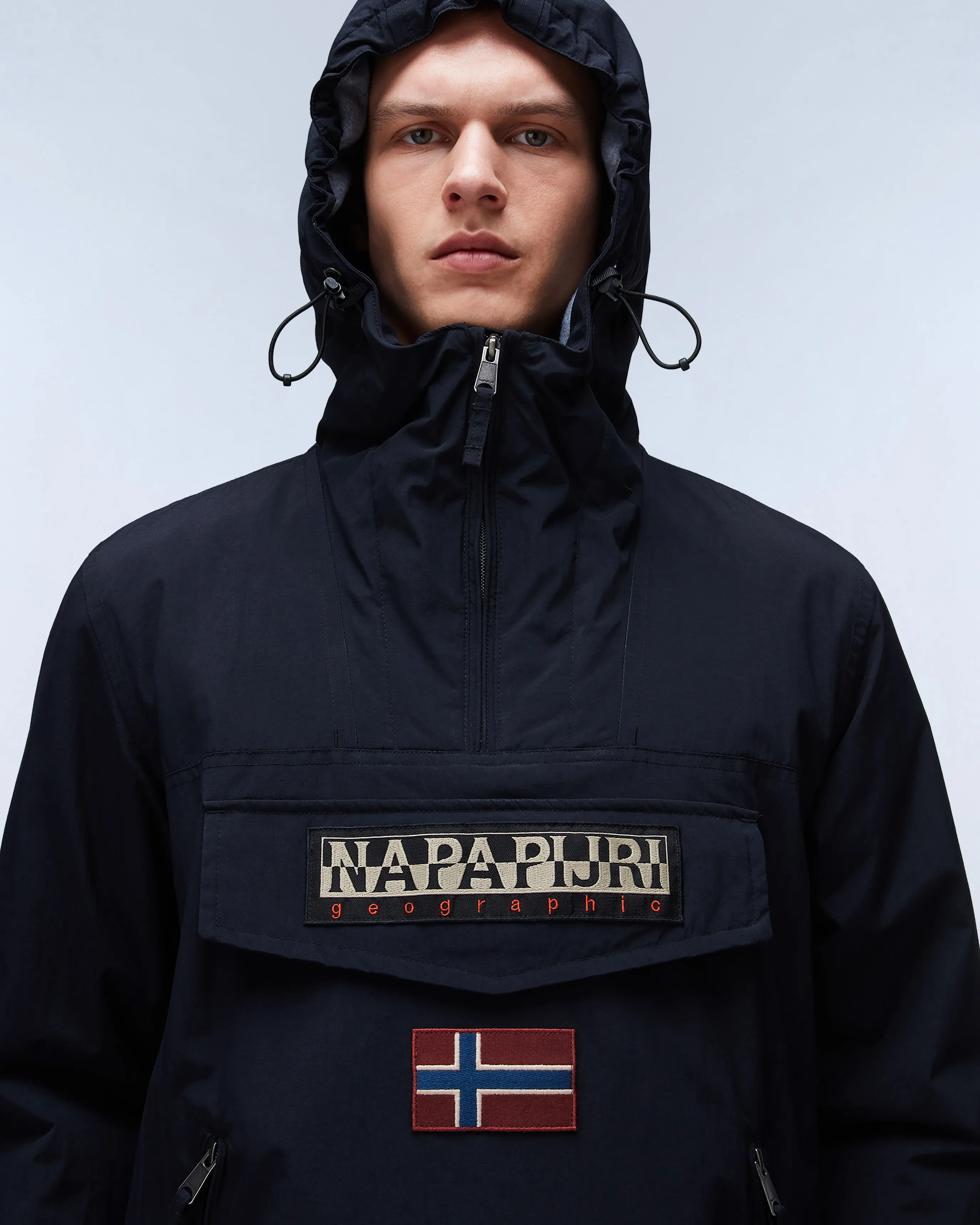 Napapijri Rainforest Pocket 2 Winter Anorak Jacket - Black