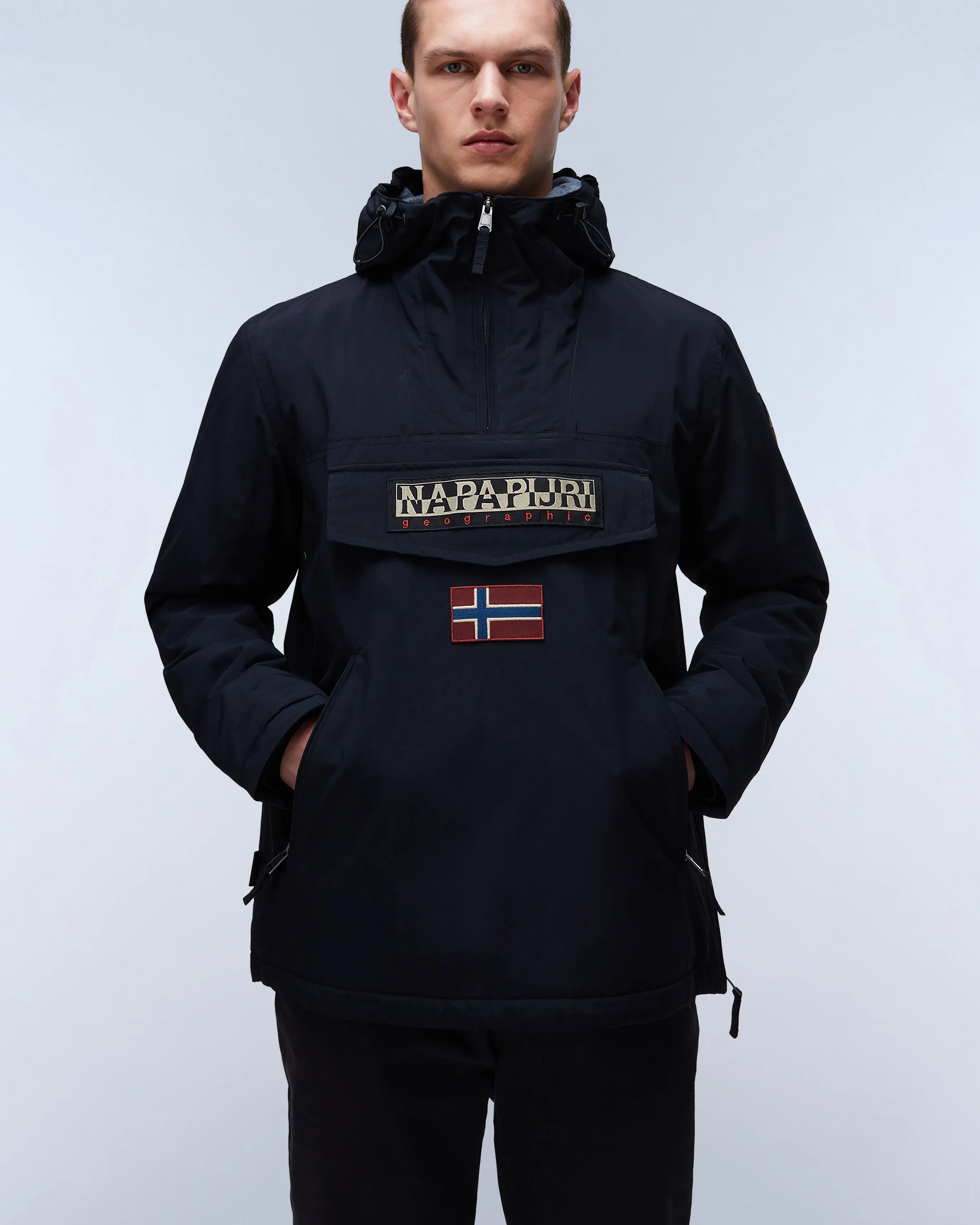 Napapijri Rainforest Pocket 2 Winter Anorak Jacket - Black