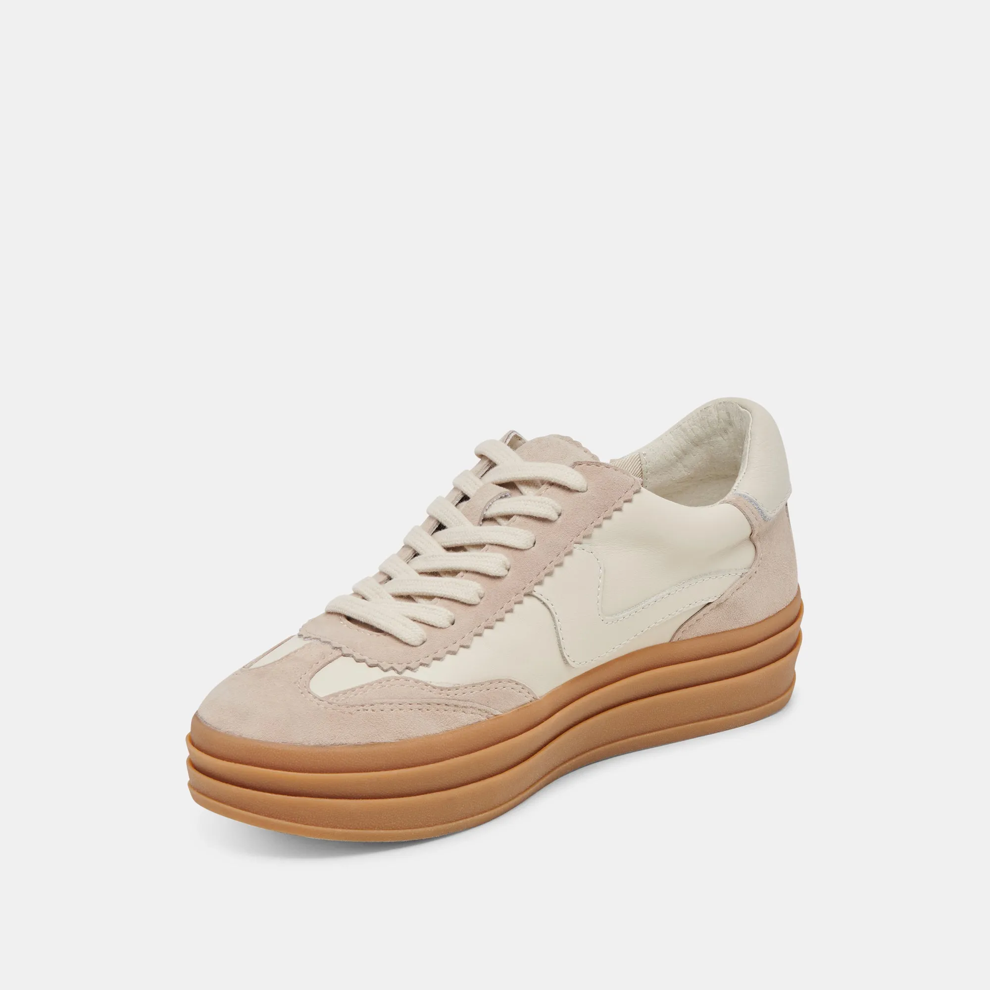 NOTICE X SNEAKERS IVORY MULTI LEATHER