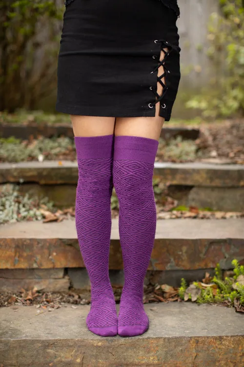 Organic Faceted Extraordinary Thigh High