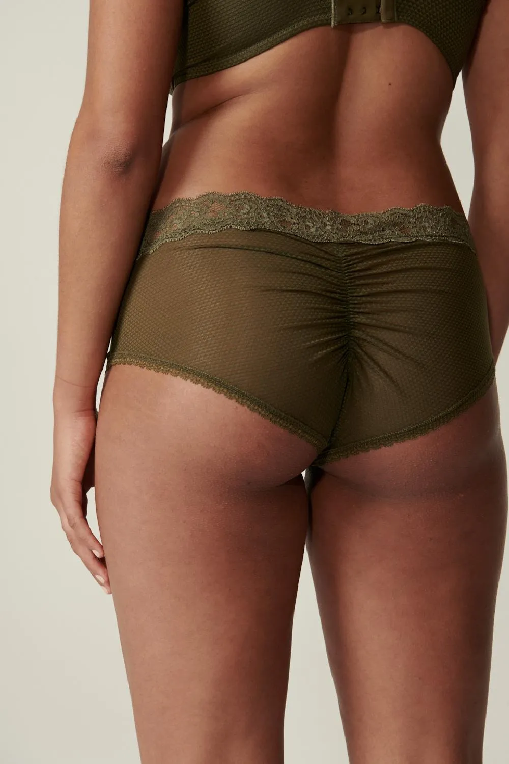 Passionata Brooklyn Hipster Panty, Khaki (5704)