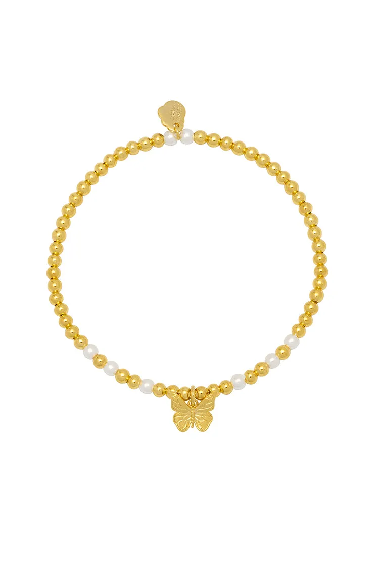 Pearl Butterfly Sienna Bracelet