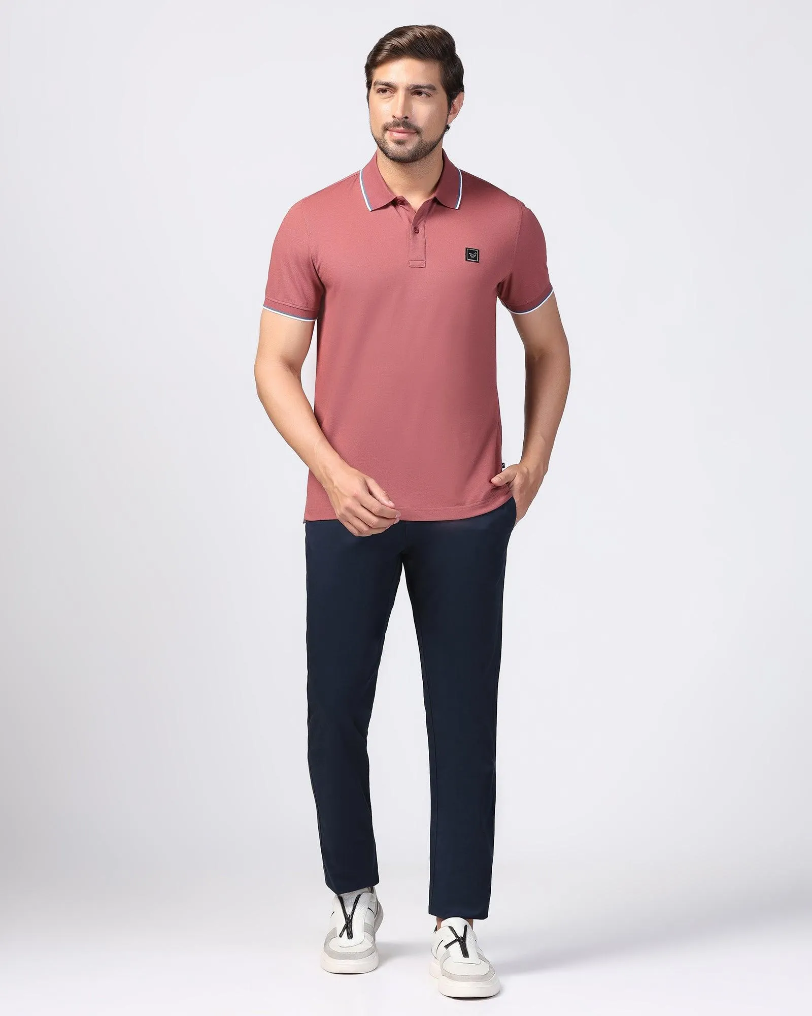 Polo Apple Red Solid T-Shirt - Andro