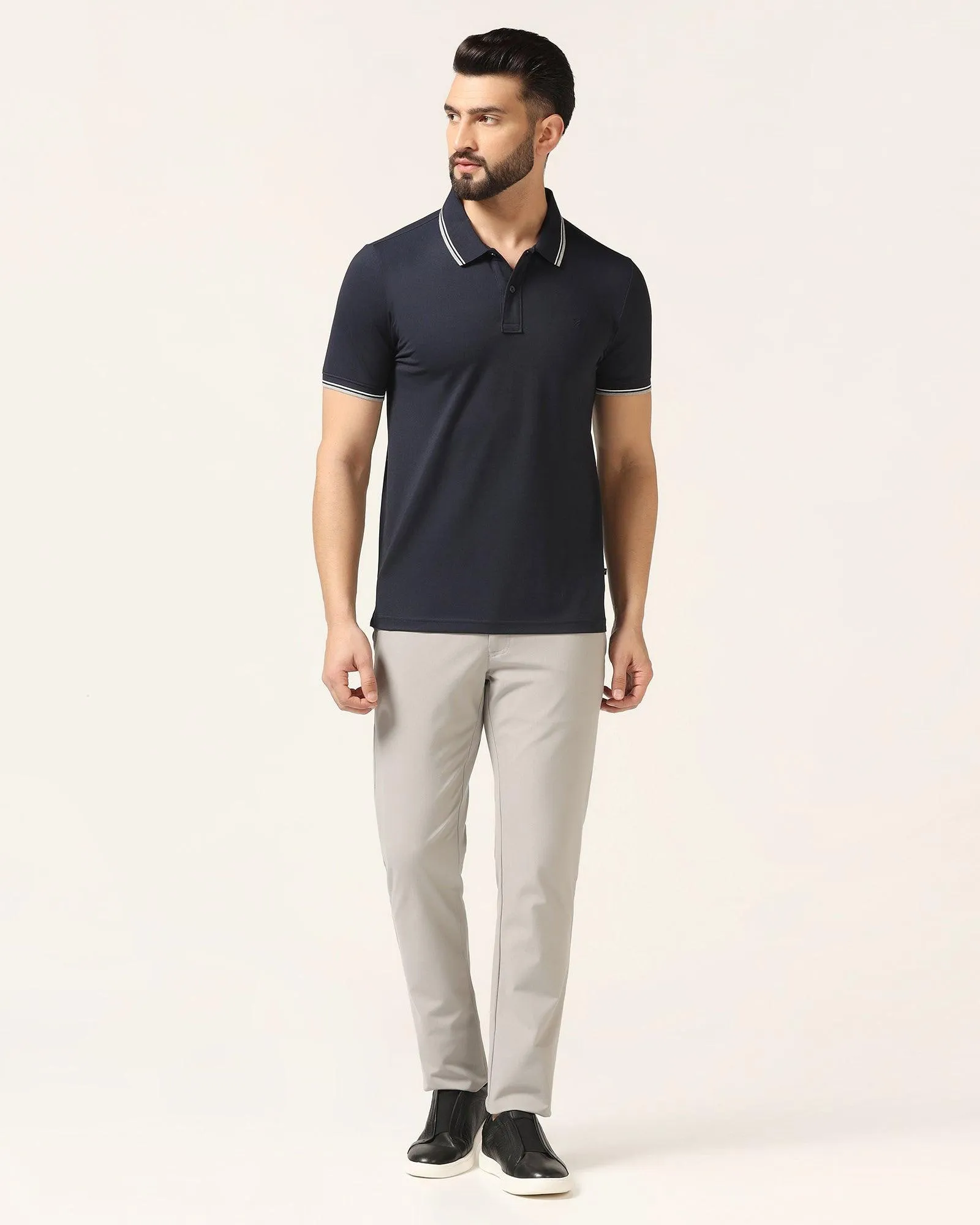 Polo Navy Iris Solid T-Shirt - Walter