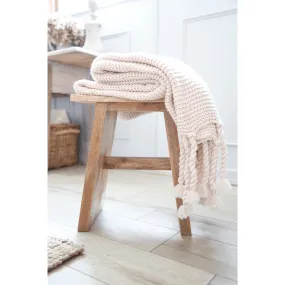 Pom Pom at Home Trestles Blush Throw