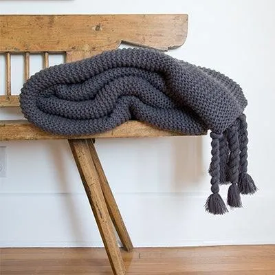 Pom Pom at Home Trestles Midnight Throw